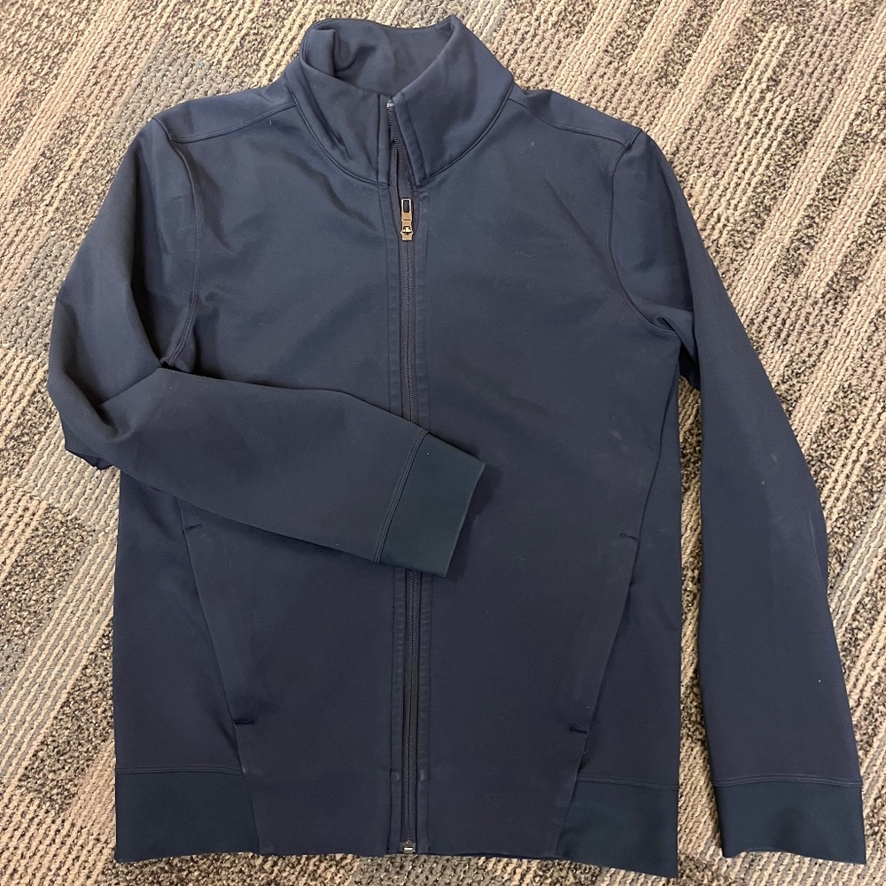 lululemon athletica Navy Full-Zip Jacket